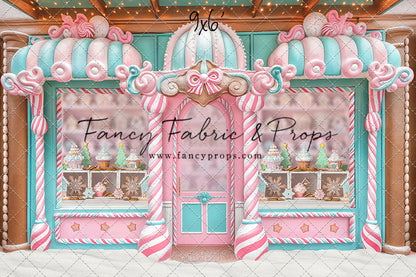 Pastel Gingerbread Store - With Sweep Option