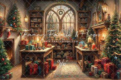 Winter Cabin Wrapping Room - with Sweep Option