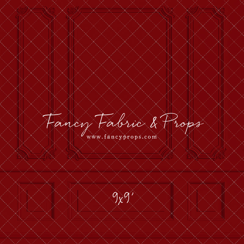 Classy Red Christmas Wall