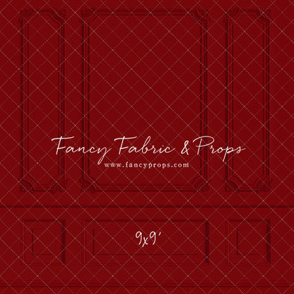 Classy Red Christmas Wall