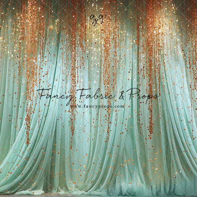 Mint Curtain - With Sweep Option