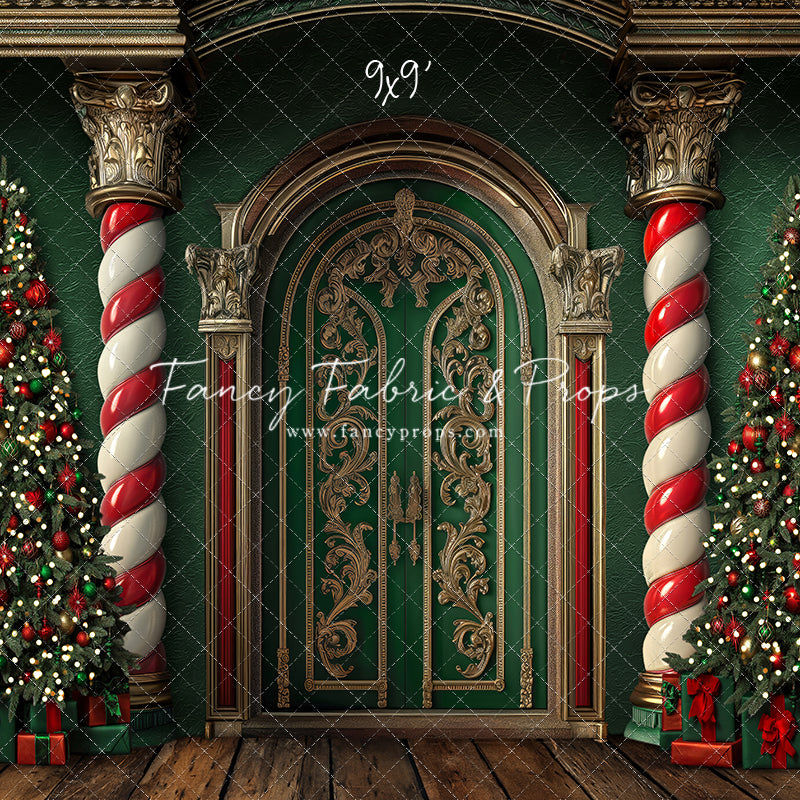 Saint Nick's Christmas Door