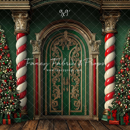 Saint Nick's Christmas Door