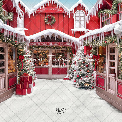 North Pole Village Square - With Sweep Option