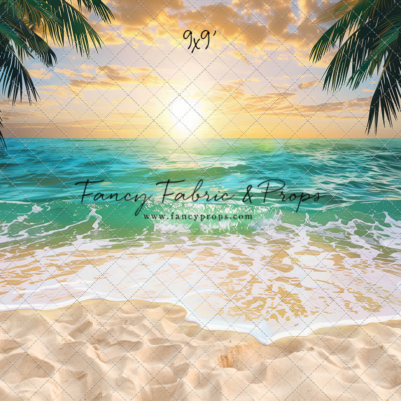 Tropical Beach Paradise - With Sweep Option