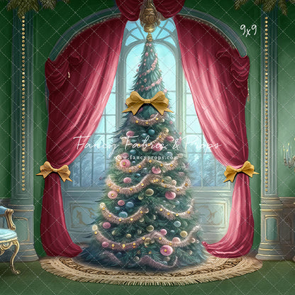 Christmas Wishes - All Green - with Sweep Option