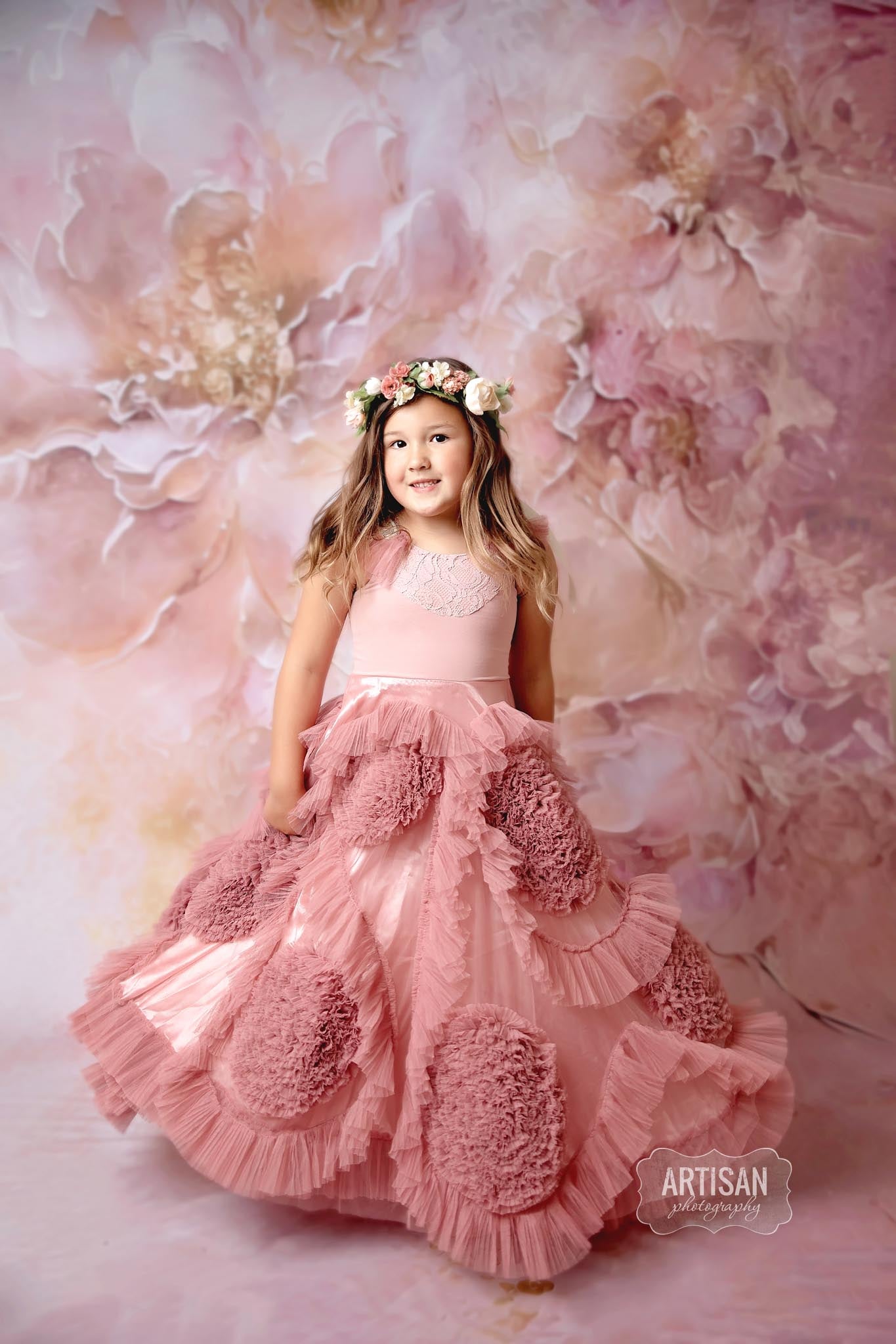 Pastel Flower - With Sweep Option