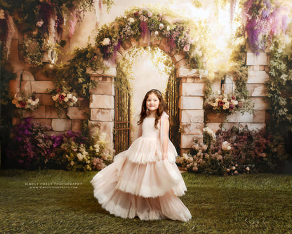 Amethyst Garden Gate - With Sweep Option