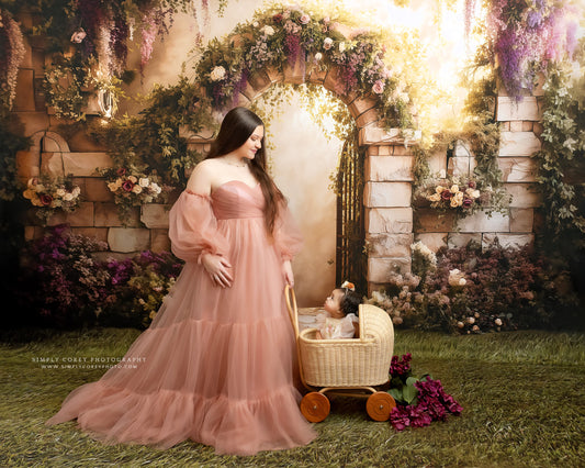 Amethyst Garden Gate - With Sweep Option