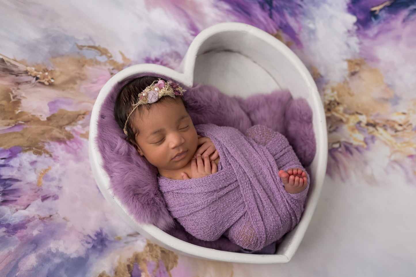 Amethyst Marble - Petite