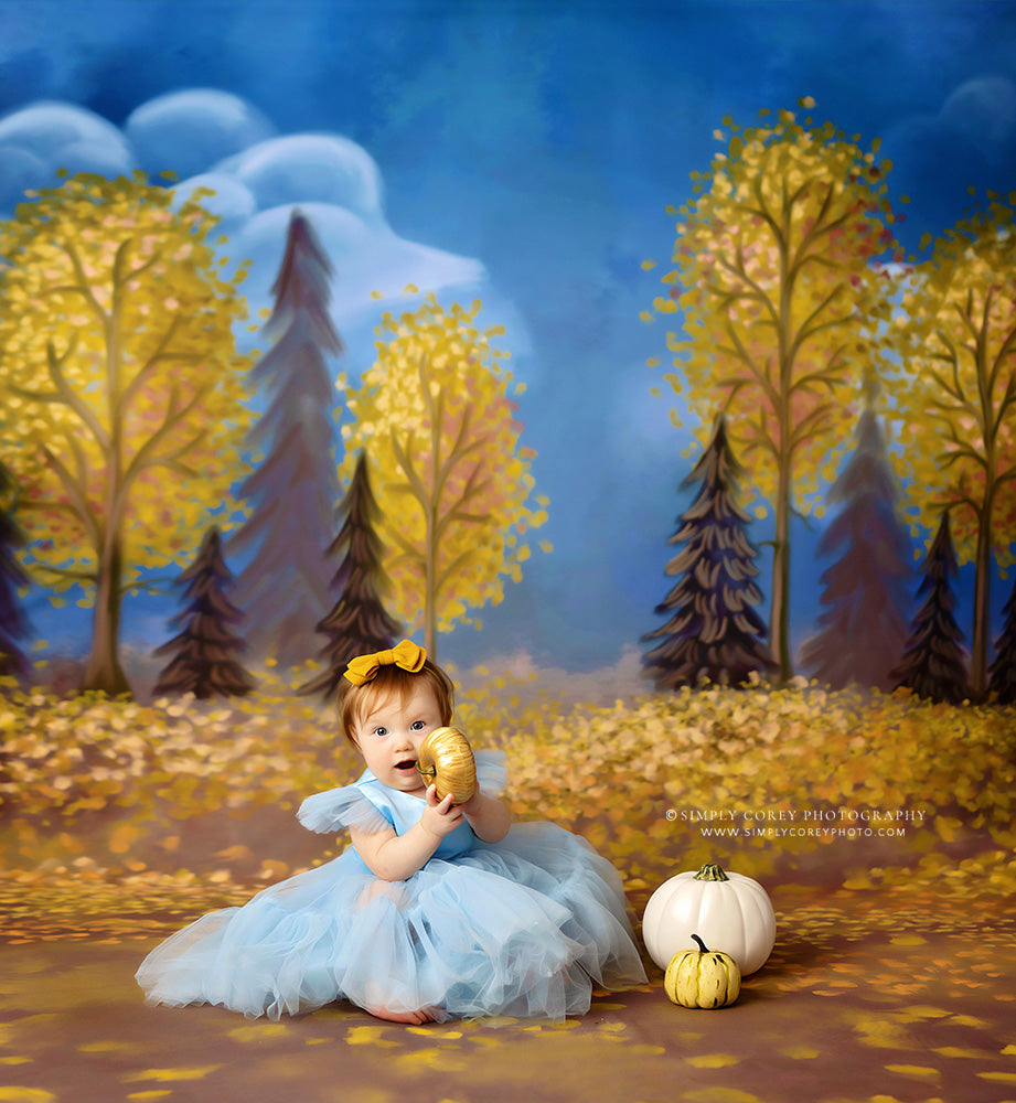 Autumn Falls - With Sweep Option