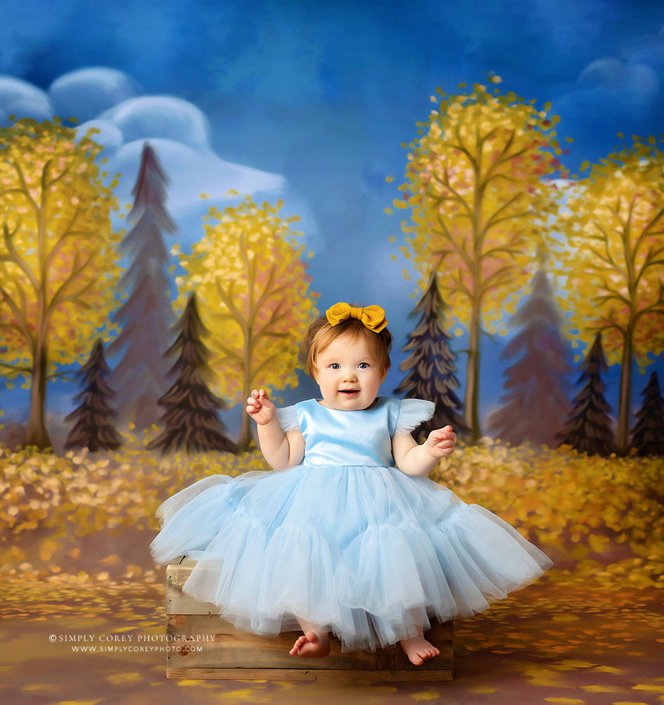 Autumn Falls - With Sweep Option