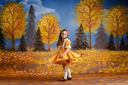 Autumn Falls - With Sweep Option