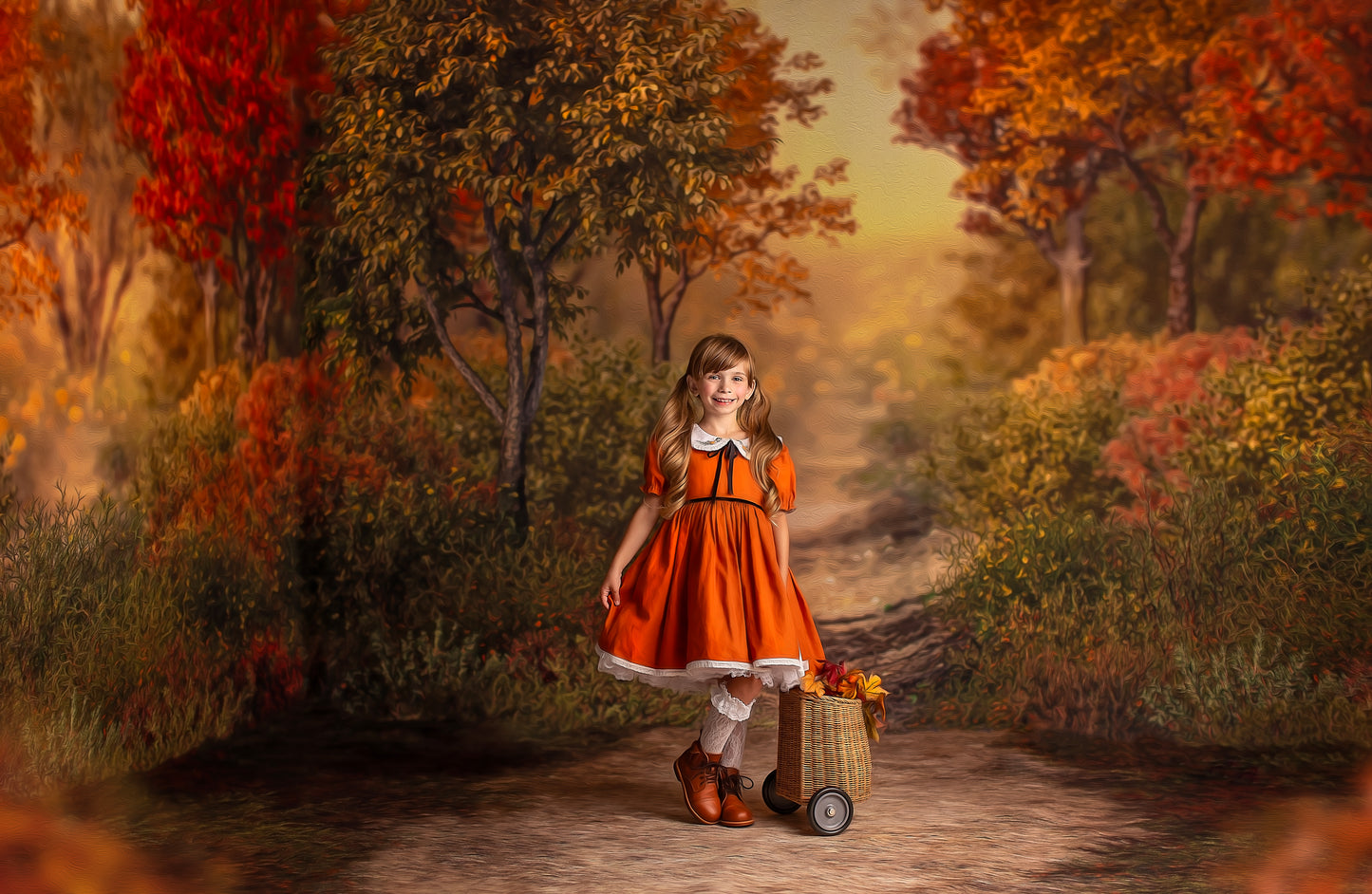 Autumn Forest Path - Room