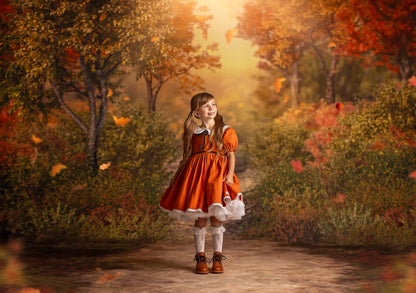 Autumn Forest Path - With Sweep Option