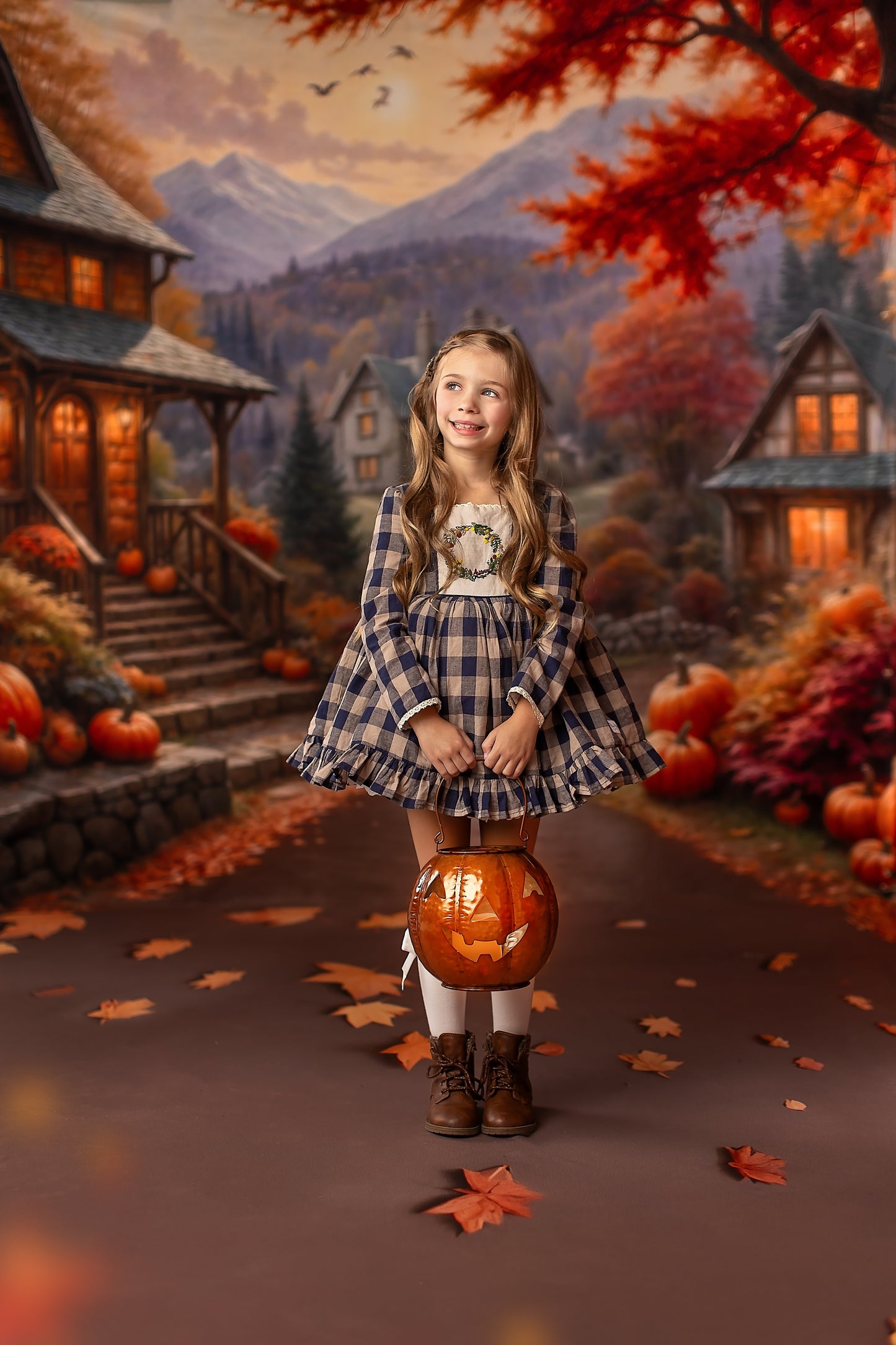 Autumn Village Vista - With Sweep Option