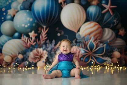 Azure Euphoria - Balloon Arch