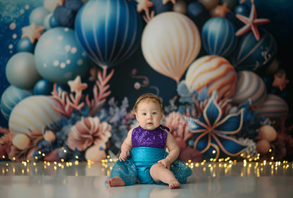 Azure Euphoria - Balloon Arch