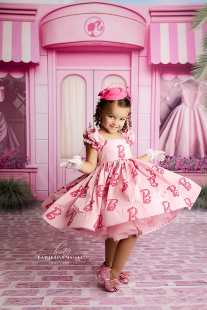 Barbie Boutique - With Pink Brick - With Sweep Option