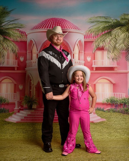 Barbie's Paradise Palace - Grass Floor - With Sweep Option