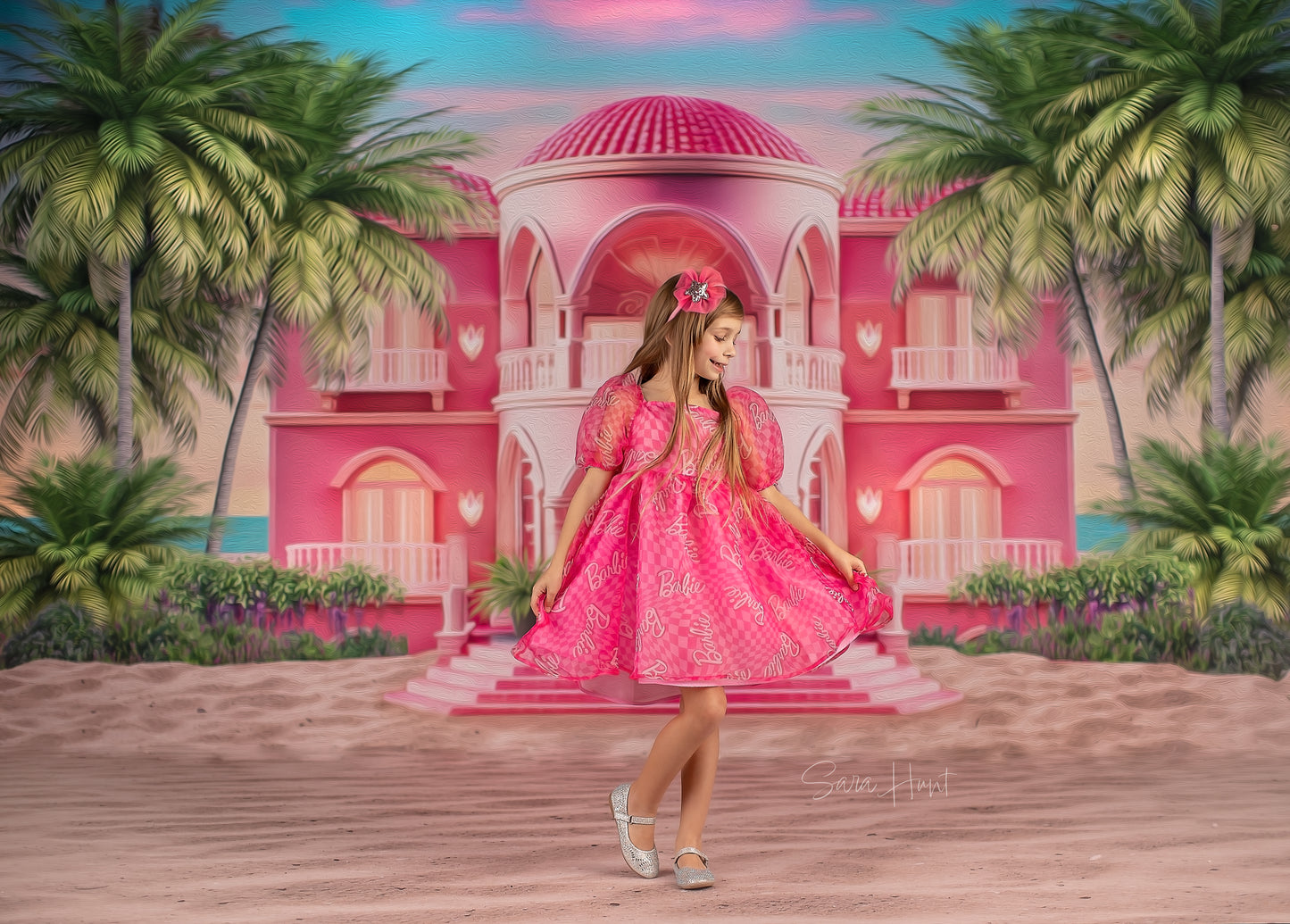 Barbie's Paradise Palace - Sand Floor - With Sweep Option