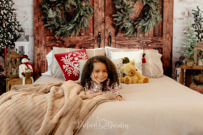 Beary Happy Holiday (Can Be Used As A Headboard)