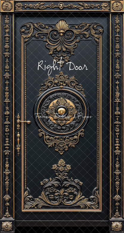 Black Elegant Door - Slimline Drop For OG Fancy Lite System - Slimline Panels