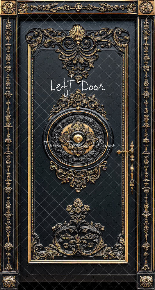 Black Elegant Door - Slimline Drop For OG Fancy Lite System - Slimline Panels