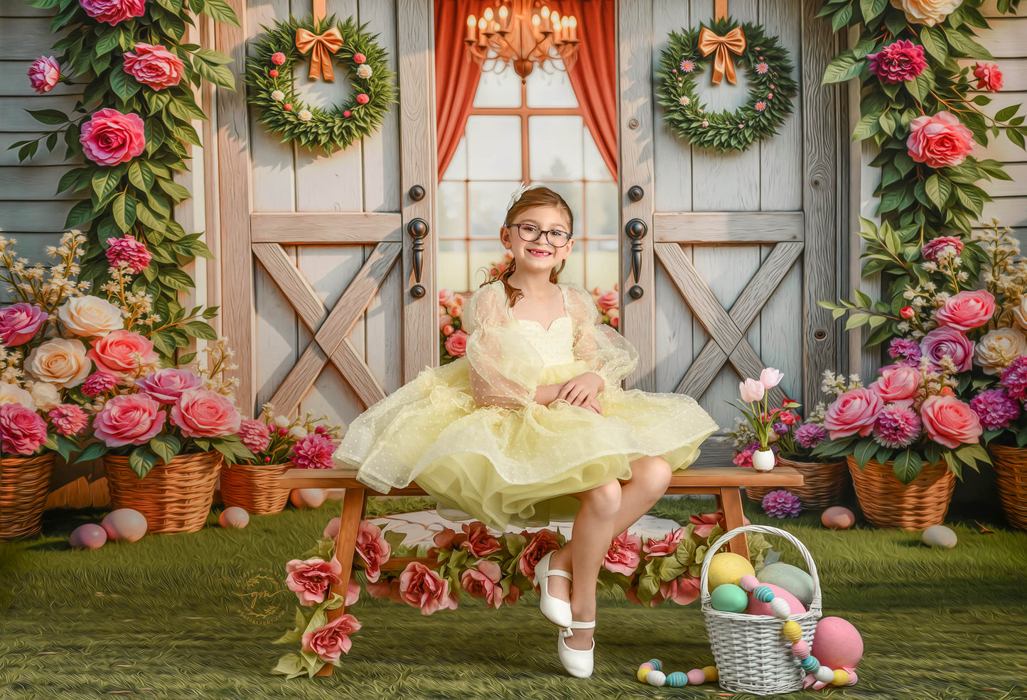 Blooming Bunny Barn - With Sweep Option