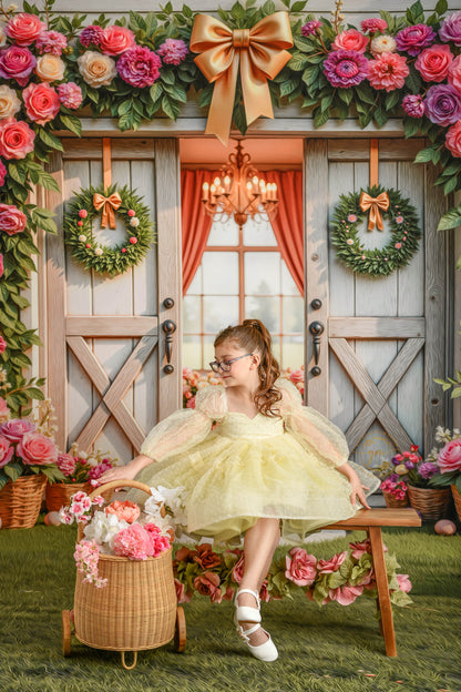Blooming Bunny Barn - With Sweep Option
