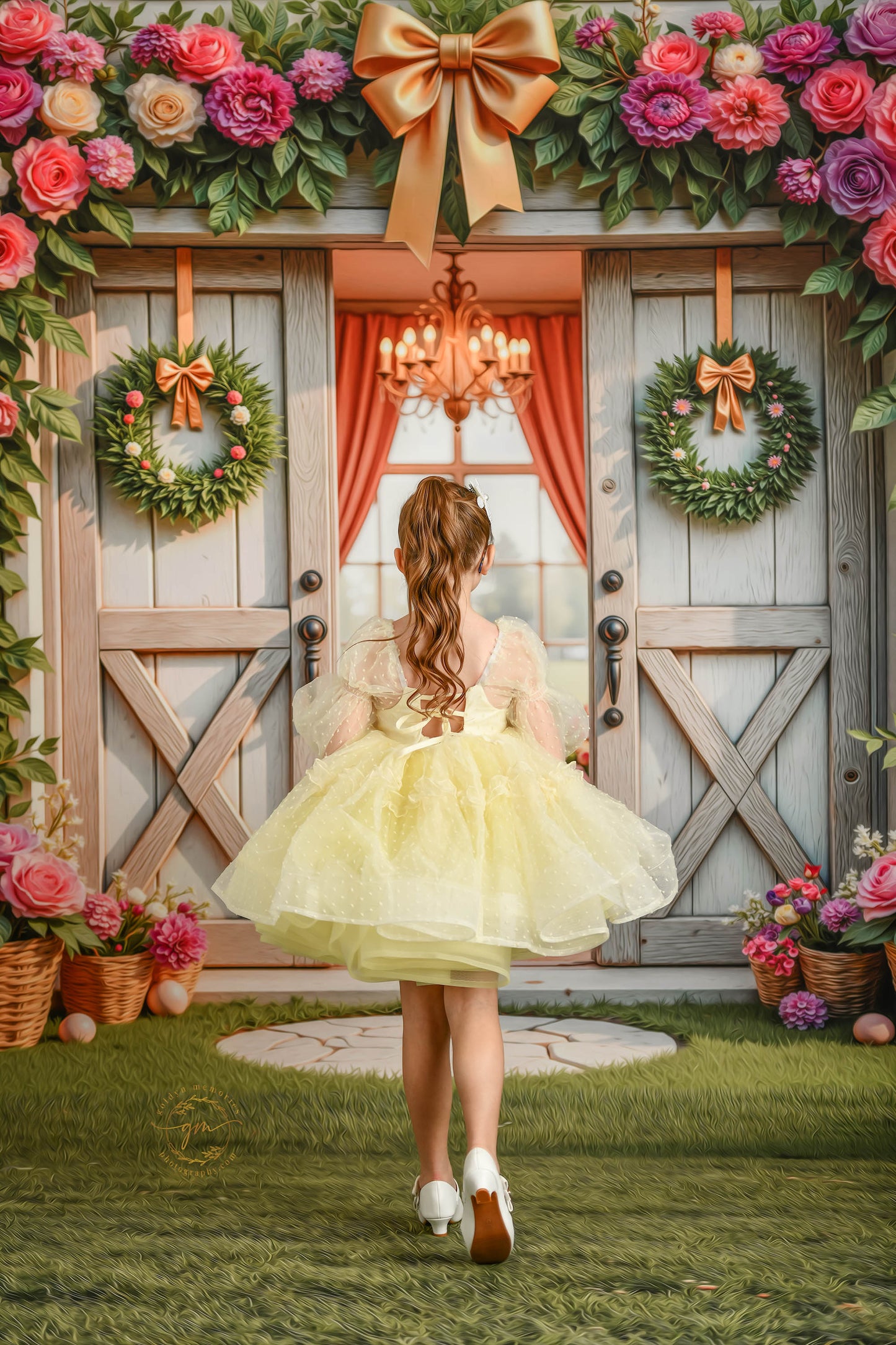Blooming Bunny Barn - With Sweep Option