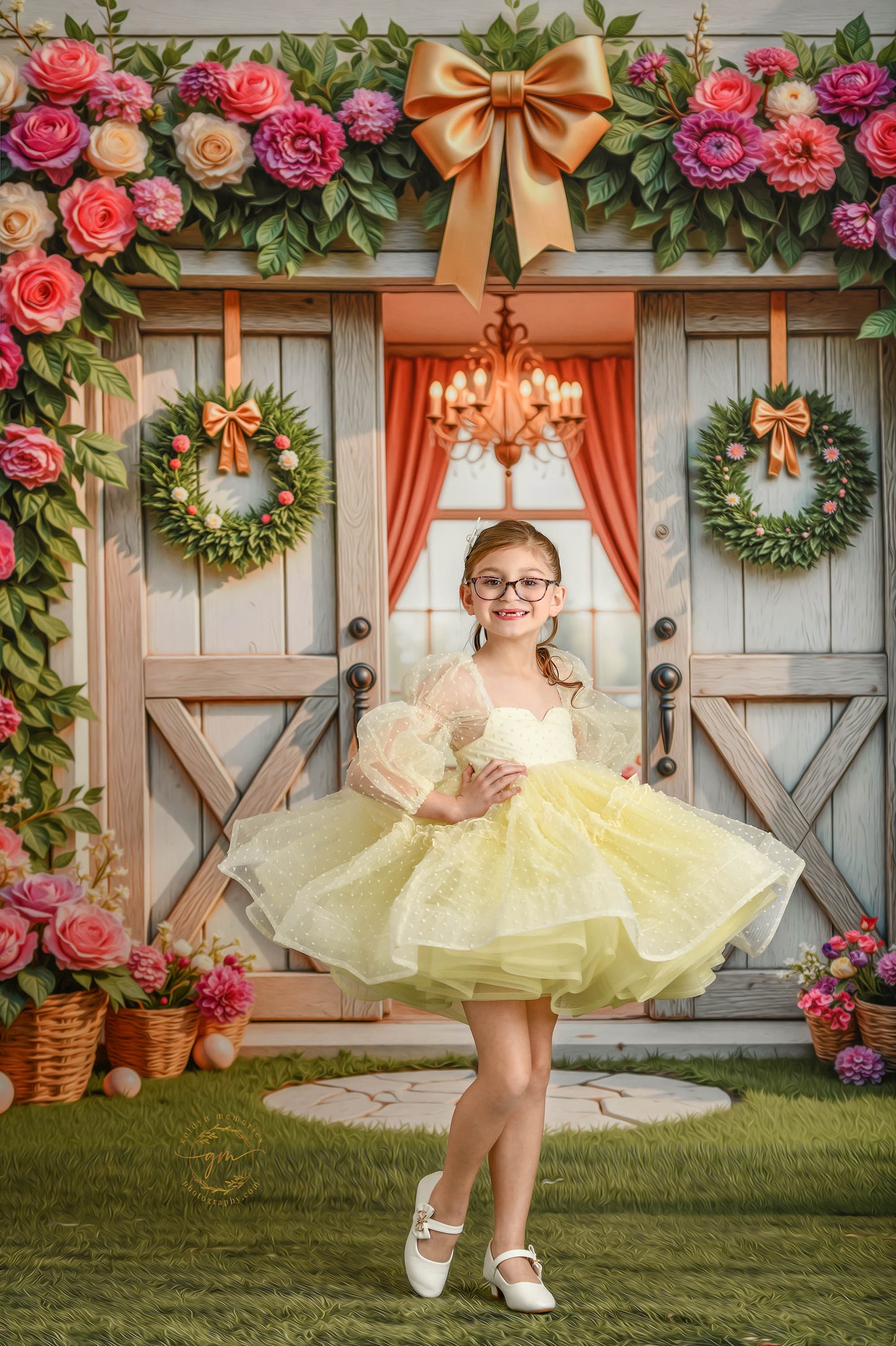 Blooming Bunny Barn - With Sweep Option