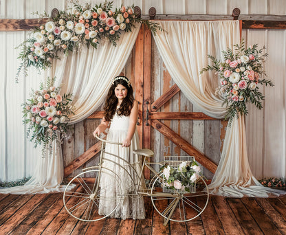 Blossoming Birch Barn - With Sweep Option