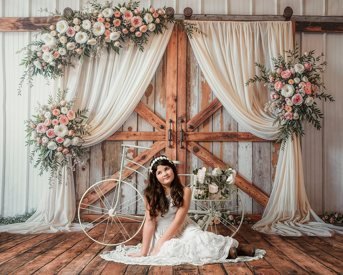 Blossoming Birch Barn - With Sweep Option