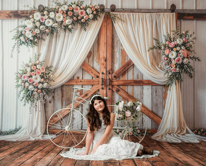 Blossoming Birch Barn - With Sweep Option