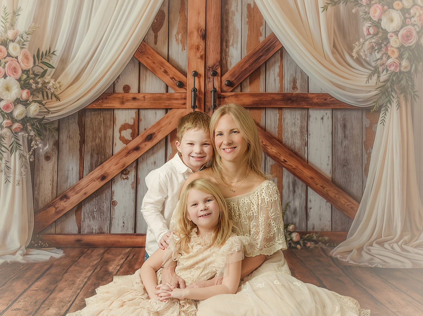 Blossoming Birch Barn - With Sweep Option