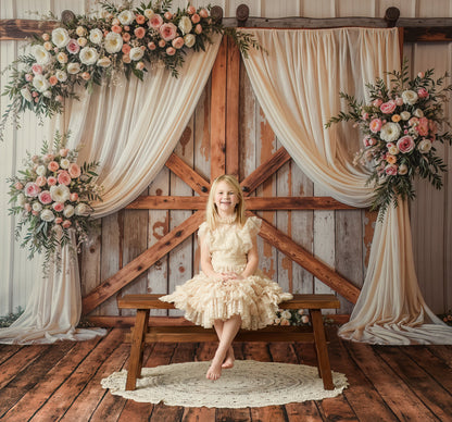 Blossoming Birch Barn - With Sweep Option