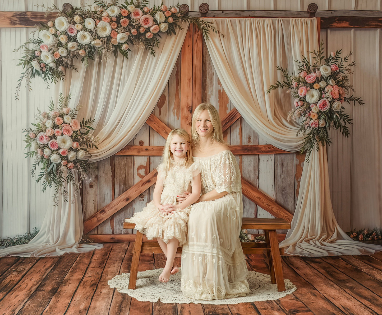 Blossoming Birch Barn - With Sweep Option