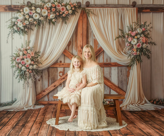 Mesquite Wood Planks Mat Floor