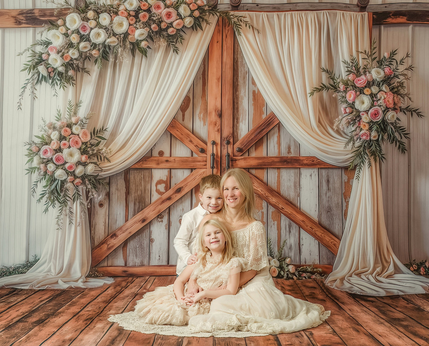 Blossoming Birch Barn - With Sweep Option