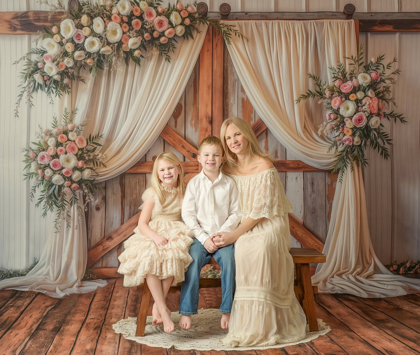 Blossoming Birch Barn - With Sweep Option