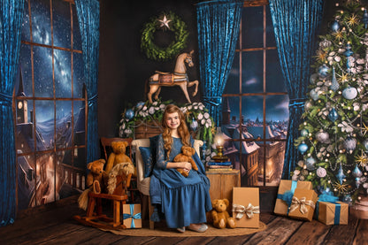 Blue Festivity - Room