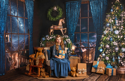 Blue Festivity - Room