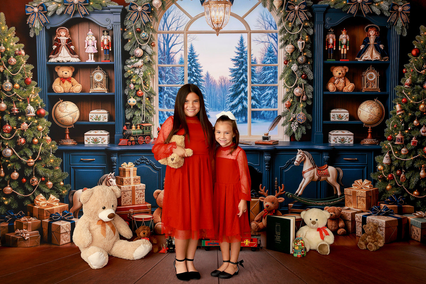 Blue Heirloom Toy Room - with Sweep Option