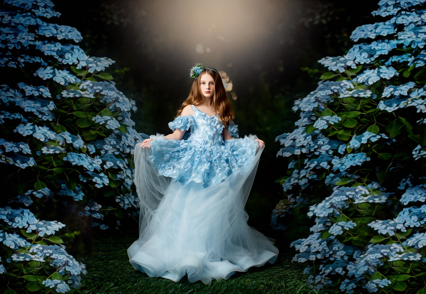 Blue Hydrangea Hideaway