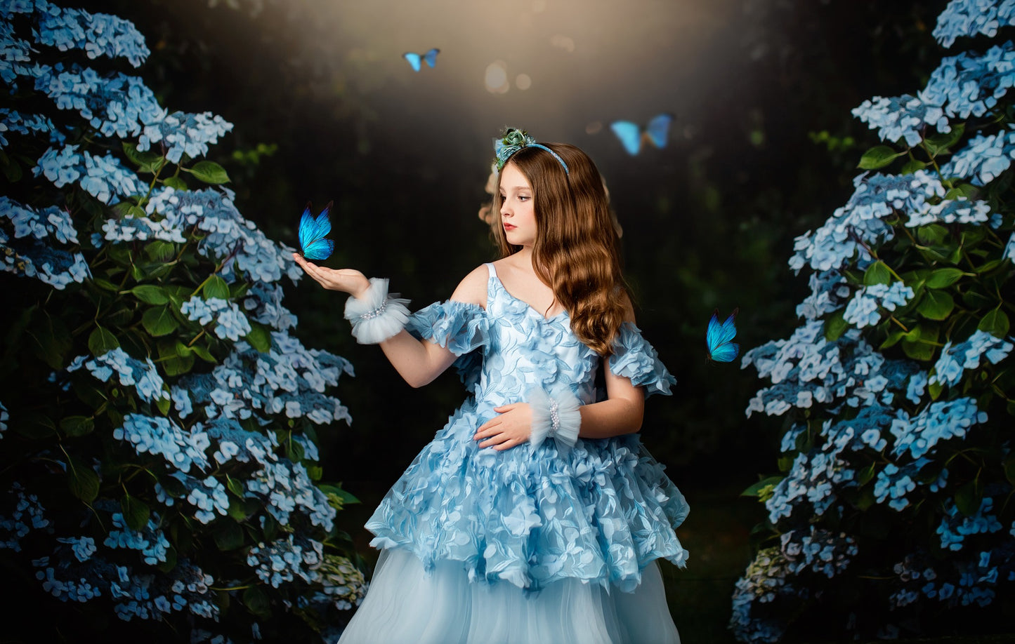 Blue Hydrangea Hideaway