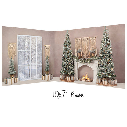 Boho Chic Christmas 2pc Room