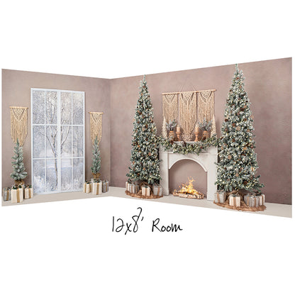 Boho Chic Christmas 2pc Room