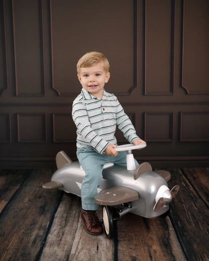 Brown Wainscoting Wall