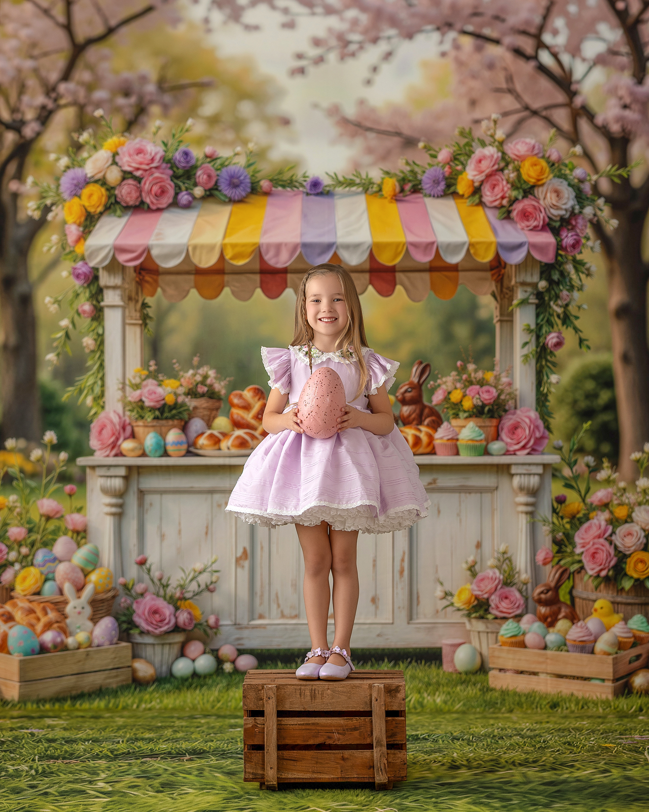 Bunny Meadow Market - With Sweep Option